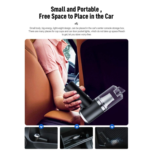 4500PA Keyboard Cleaner,Hand Held Cordless Computer Vacuum Cleaner Air Duster Handheld Wireless Car Cleaner with Battery Ope