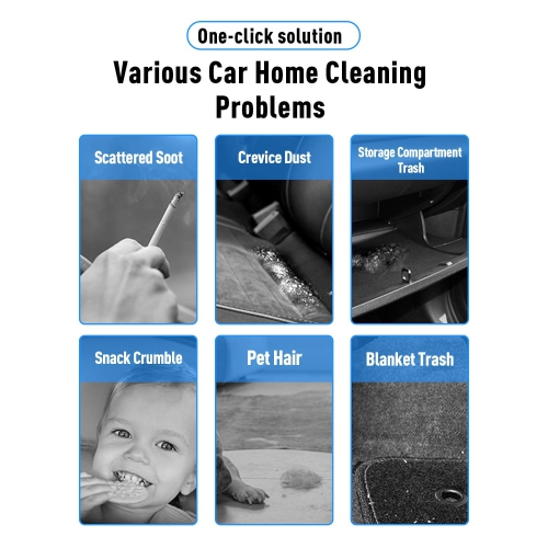 4500PA Keyboard Cleaner,Hand Held Cordless Computer Vacuum Cleaner Air Duster Handheld Wireless Car Cleaner with Battery Ope