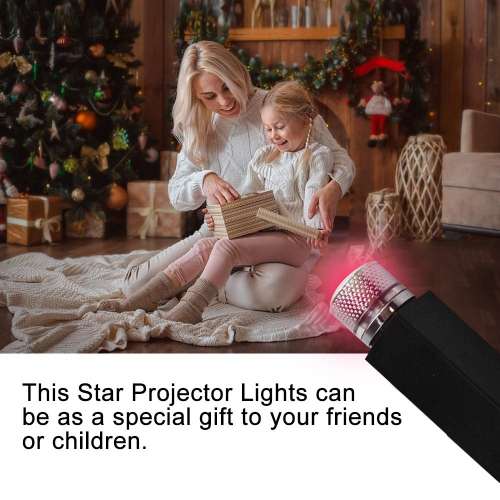 Owfeel Roof Star Projector Lights Romantic USB Night Light, Car Atmosphere Lamp, Adjustable Flexible Car & Home Ceiling Deco