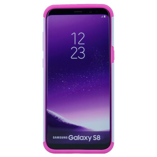 TopSave Coque de protection Bling Diamond Defender Coque de protection 2 en 1 TPU PC Impact Antichoc Armor Glitter Back Case pour Samsung S8 Plus, 06