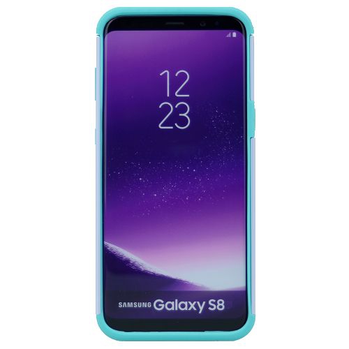 TopSave Coque de protection Bling Diamond Defender Coque de protection 2 en 1 TPU PC Impact Antichoc Armor Glitter Back Case pour Samsung S8 Plus, 04