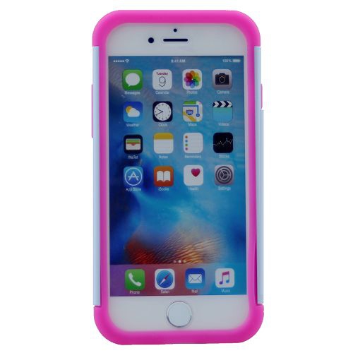 TopSave Coque de protection Bling Diamond Defender Coque de protection 2 en 1 TPU PC Impact Antichoc Armor Glitter Back Case pour Iphone 7/8 Plus, 01