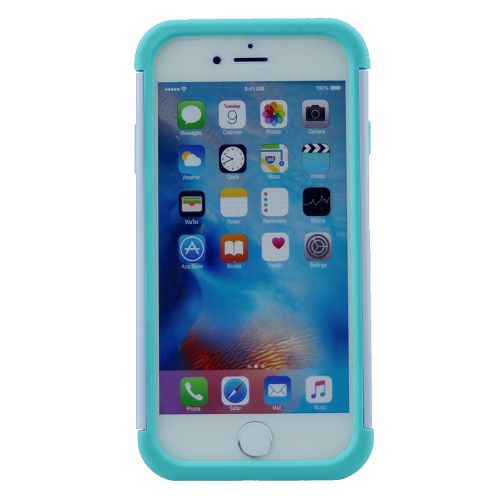 TopSave Coque de protection Bling Diamond Defender Coque de protection 2 en 1 TPU PC Impact Antichoc Armor Glitter Back Case pour Iphone 7/8 Plus, 03