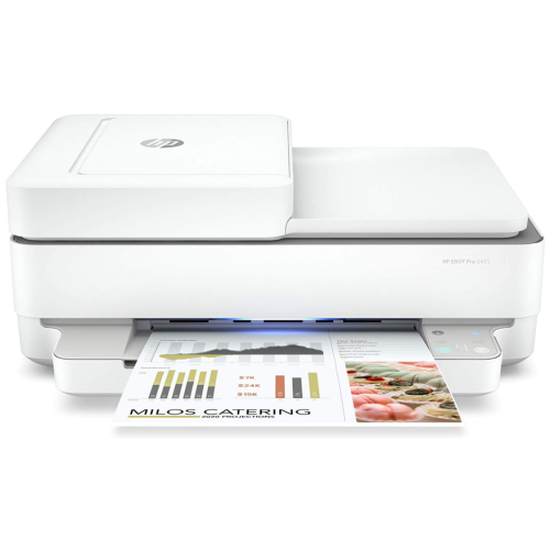 Auto Document Feeder Mobile Print Renewed HP ENVY Pro 6455 Wireless All-in-One Printer Scan & Copy 5SE45A 