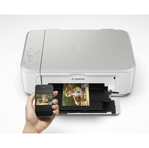 Canon PIXMA MG3620 Wireless All-in-One Inkjet Printer, White