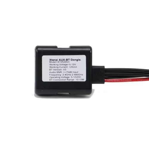 Adaptateur auxiliaire RCA sans fil de 12 V Xtenzi pour VUS de bateau stéréo de voiture