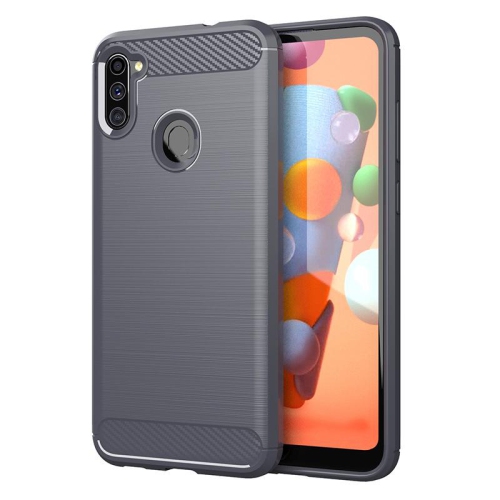 PANDACO Grey Brushed Metal Case for Samsung Galaxy A11 Best Buy