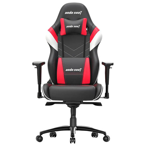 Anda Seat Assassin King Faux Leather Gaming Chair Black Red