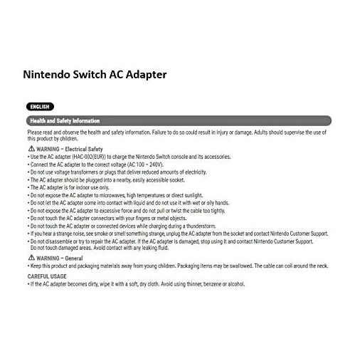 Nintendo Switch AC Adapter