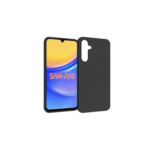 TopSave – Étuis minces en gel souple souple noir mat pour Samsung Galaxy A16 5G