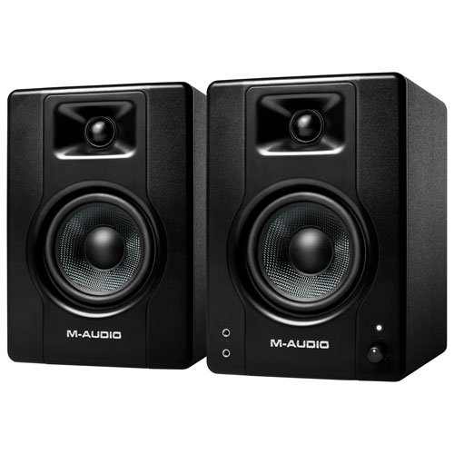 M-Audio BX4 4.5" Multimedia Reference Monitor Speaker - Pair - Black