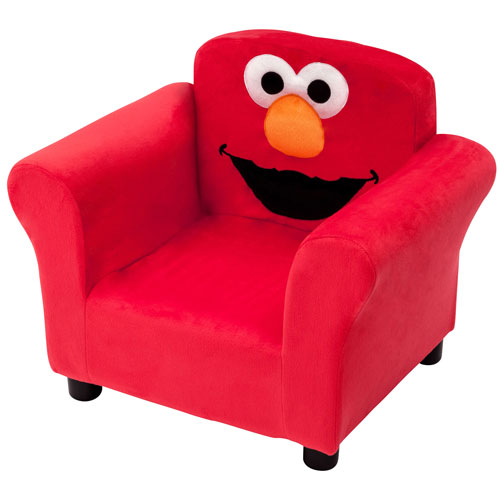 Delta Children Sesame Street Elmo Upholstered Kids Chair - Red | Best ...