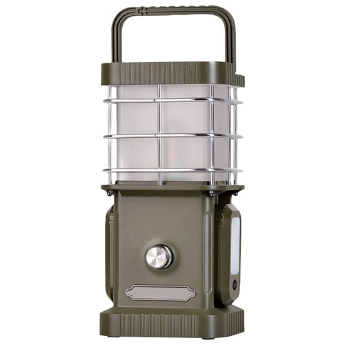 Tru De-Light Buddy Rechargeable & Dimming Lantern with Bluetooth Speaker - Green