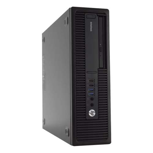HP EliteDesk 800 G2 Desktop - Intel Core i5, 32GB Memory, 2TB HDD, Win 10 Pro + Wi-Fi by HP - Refurbished condition - Image 4