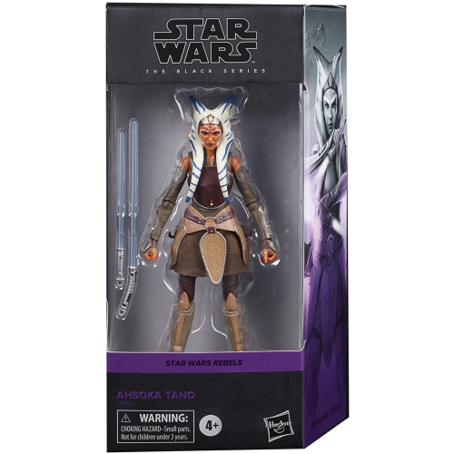 STAR WARS  The Series 6 Inch Action Figure Rebels Box Art - Ahsoka Tano (Rebels) In Black Best figure ever!!