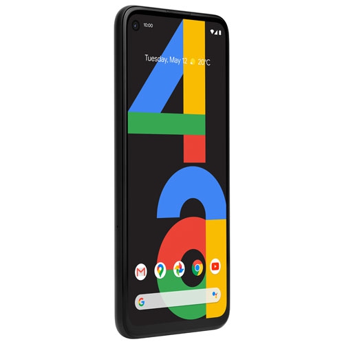 Refurbished (Good) - Google Pixel 4a 128GB - Just Black - Unlocked