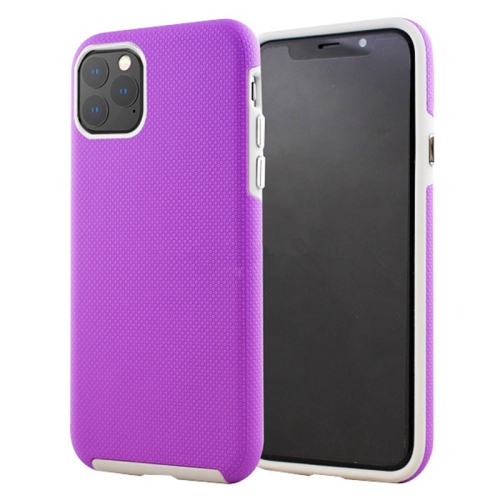CSMART  【】 Slim Fitted Hybrid Hard PC Shell Shockproof Scratch Resistant Case Cover for Iphone 12 Pro Max (6.7") In Purple