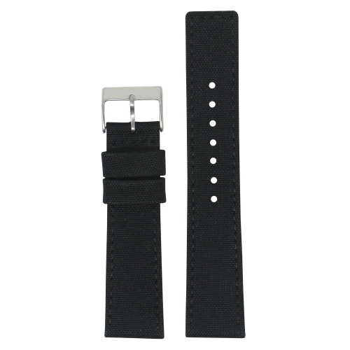 DASSARI  Nylon Watch Band Strap for Samsung Galaxy Watch 3 - 22MM - for 45MM Galaxy Watch3 - In Black