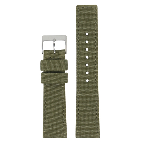 DASSARI  Nylon Watch Band Strap for Samsung Galaxy Watch 3 - 22MM - for 45MM Galaxy Watch3 - Military In Green