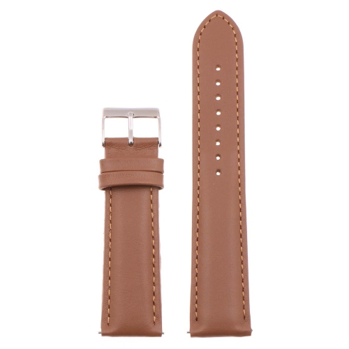 STRAPSCO  Classic Men's Watch Band Strap for Samsung Galaxy Watch 3 - 20MM - for 41MM Galaxy Watch3 - In Tan