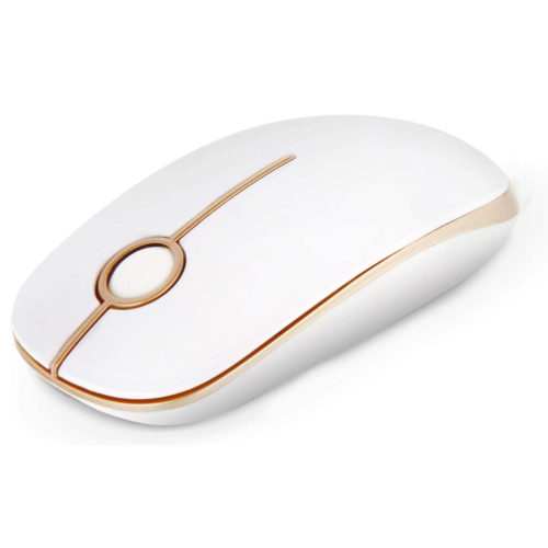 ACCEINFO  Jelly Comb 2.4G Slim Wireless Mouse w Nano Receiver Less Noise, Portable Mobile Optical Mice for Notebook, PC, Laptop, Computer, Macbook -