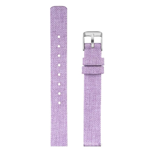 StrapsCo Canvas Watch Band Strap for Fitbit Inspire & Inspire HR - Short-Medium - Purple