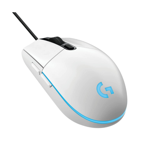 Logitech G203 LIGHTSYNC Wired Gaming Mouse - White