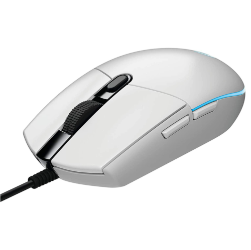 Logitech G203 LIGHTSYNC Wired Gaming Mouse - White