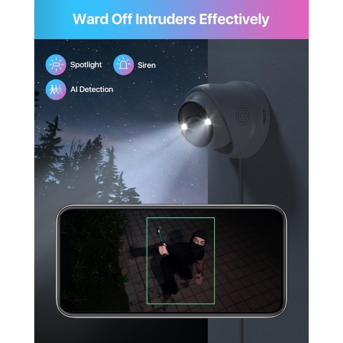 Système de surveillance à enregistreur vidéo réseau PoE Ultra HD 16CH ZOSSI 4K, 12pcs caméras de surveillance avec fil PoE 8&nbsp;Mpx avec