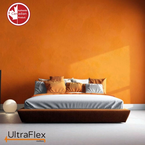 UltraFlex ASPIRE- Supportive Comfort Foam Mattress for Pressure Relief, Cool Sleep, Medium Firmness, Premium Cool Gel Memory Foam- Queen Size