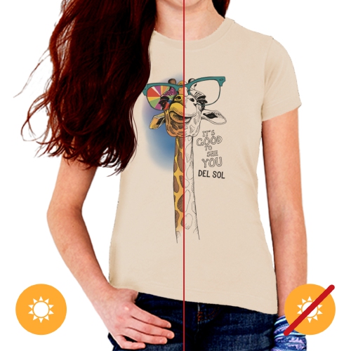 T-shirt pour enfants - Bon à voir - Beige par DelSol pour enfants - T-shirt 1 pièce