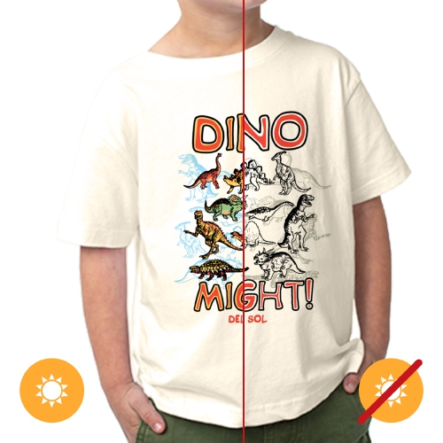 T-shirt pour enfants - Dino Might de DelSol pour enfants - T-shirt 1 pièce