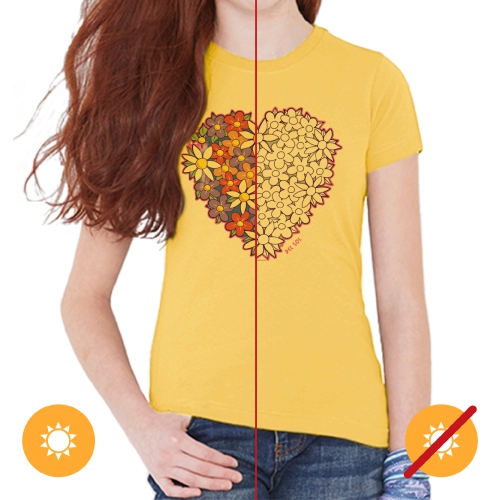 T-shirt pour enfants - I Heart Flowers de DelSol pour enfants - T-shirt 1 pièce