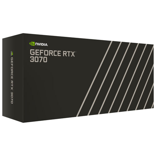 Carte graphique GeForce RTX 3070 à mémoire GDDR6 de 8 Go de NVIDIA - Exclusivité BBY