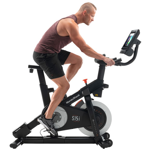NordicTrack Commercial S15i Studio Cycle Exercise Bike - 2021 Model - 30-Day iFit Membership Included