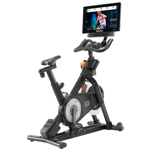 NordicTrack Commercial S22i Studio Cycle Exercise Bike - 2021 Model - 30-Day iFit Membership Included