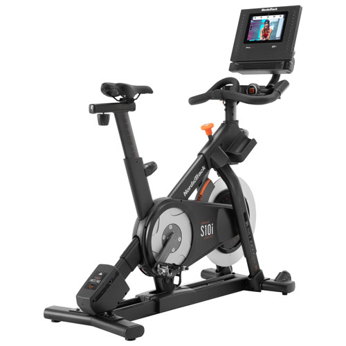 NordicTrack Commercial S10i Studio Cycle Exercise Bike - 2021 Model - 30-Day iFit Membership Included