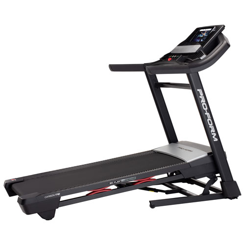 ProForm Carbon T10 Folding Incline Treadmill - 2021 Model - 30-Day iFit Membership Included