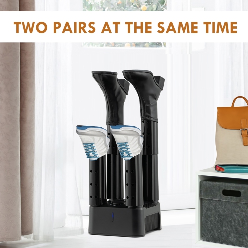 Séchoir à chaussures et à gants Costway – 4 ports, avec minuteur