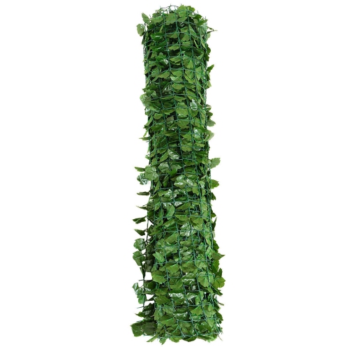 Costway 59''x118'' Faux Ivy Leaf Decorative Privacy Fence Screen Artificial Hedge Fencing