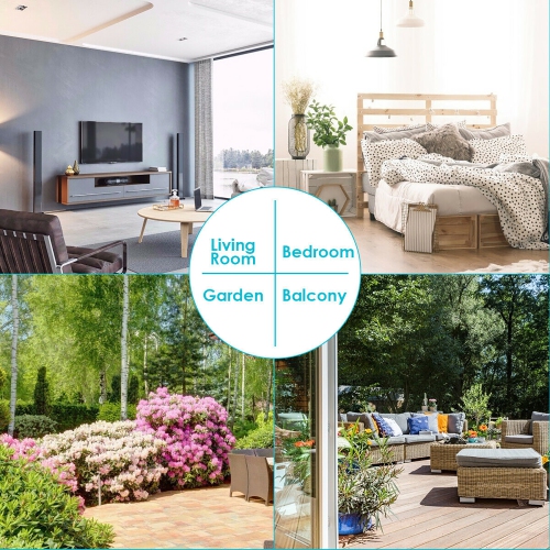 Costway Hammock Chair with Stand Hanging Cushioned Swing Egg Chair for Indoor