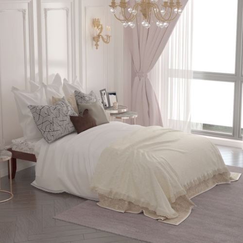 Costway Full Size 14'' Wooden Bed Frame Mattress Platform Wood Slats Support