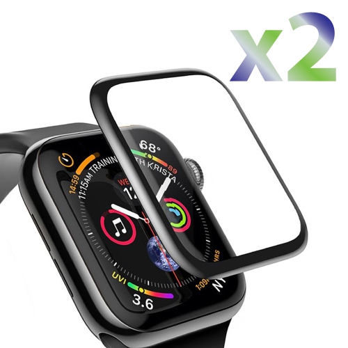 Exian Tempered Glass Edge to Edge for iWatch Series 3 38mm, 2/Pkg