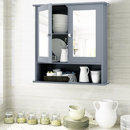 Costway Wall Mount Mirror Cabinet