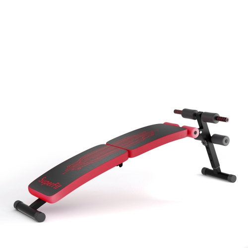 Banc de musculation incurvé Superfit – ajustable et pliable