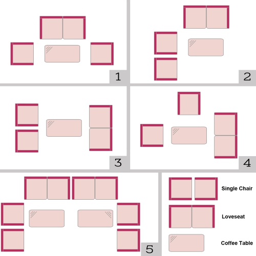 Costway 8PCS Rattan Patio Furniture Set Cushioned Sofa Chair Coffee Table