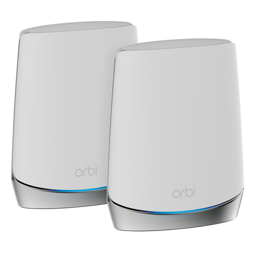 NETGEAR Orbi 8-Stream Tri-Band AX4200 Whole Home Mesh Wi-Fi 6 System - 2 Pack