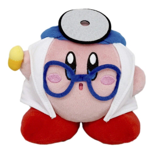 LITTLE BUDDY TOYS  Plush Kirby Doctor 5" (Exclusive)