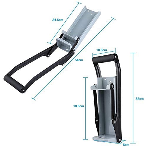 Stanz 16oz Wall Mounted Aluminum Can Crusher Beer Soda Cans Smasher Eco-Friendly Recycling Tool with Mounting Screws for Home