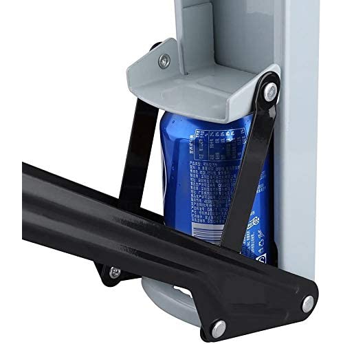 Stanz 16oz Wall Mounted Aluminum Can Crusher Beer Soda Cans Smasher Eco-Friendly Recycling Tool with Mounting Screws for Home
